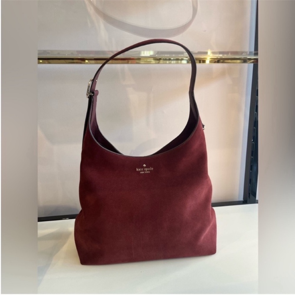Kate Spade 454 Suede Large Shoulder Bag
# KM151 - Picture 5 of 6
